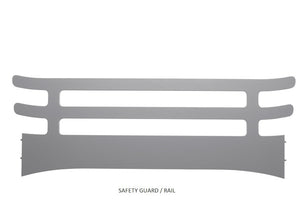 Leander - Single Guard Rail for Junior Bed - Grey