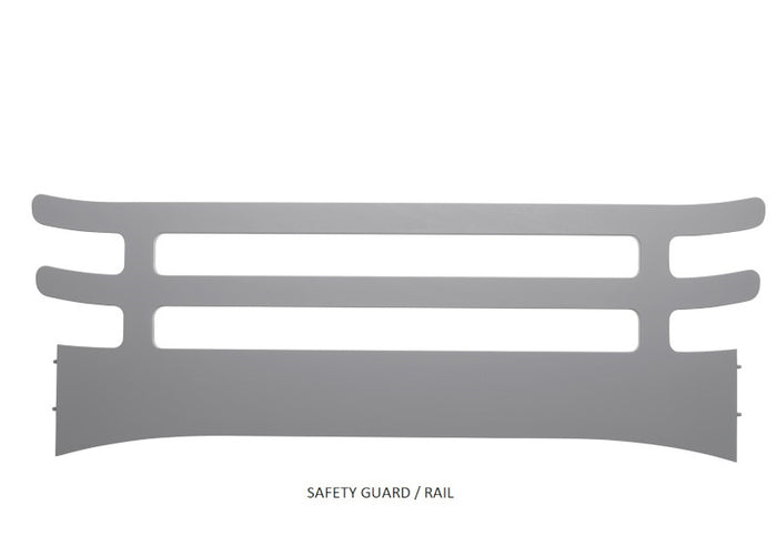 Leander - Single Guard Rail for Junior Bed - Grey