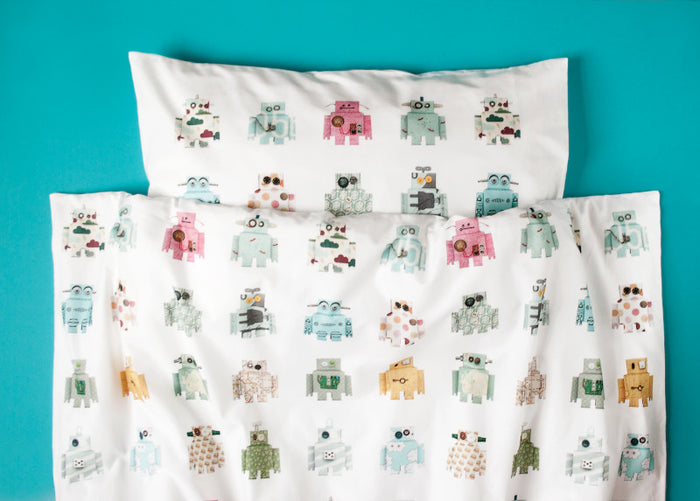 Studio Ditte - Robot Duvet Cover - Cot