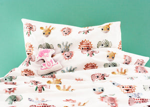 Studio Ditte - Wild Animals Duvet Cover Cool - Junior