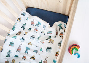 Studio Ditte - Work Vehicles Duvet Cover - Cot
