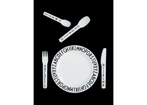 Melamine Cutlery Set - Vintage ABC
