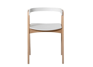 Oliver Furniture - Wood Collection - Armchair White/Oak