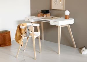 Oliver Furniture - Wood Collection - Desk - 66 cm - White/Oak