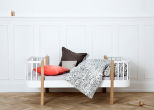 Oliver Furniture - Wood Collection - Junior Bed - 90x160 cm - White/Oak
