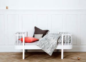 Oliver Furniture - Wood Collection - Junior Bed - 90x160 cm - White