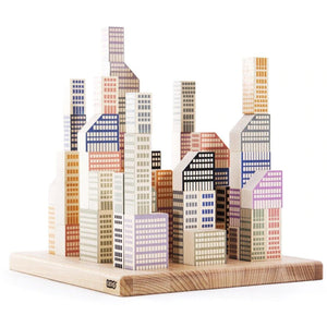 Bajo Manhattan Block Set - Wooden Toys