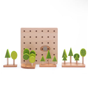 Bajo Forest - Central Park Wooden Block Set - Wooden Toys