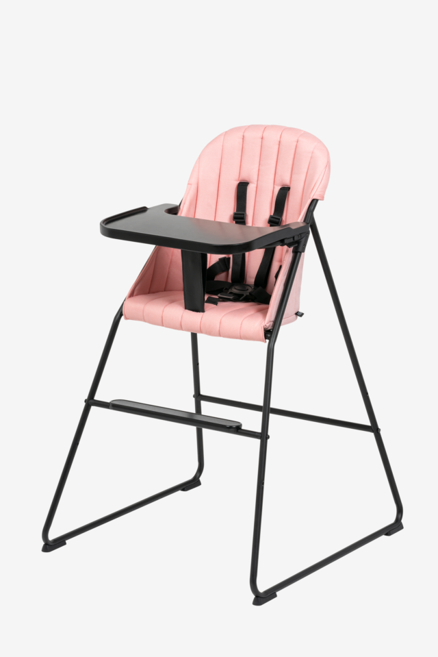 FROM Steel Highchair - Rose