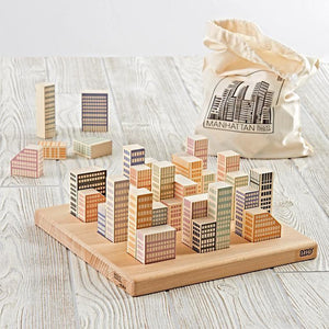 Bajo Manhattan Block Set - Wooden Toys